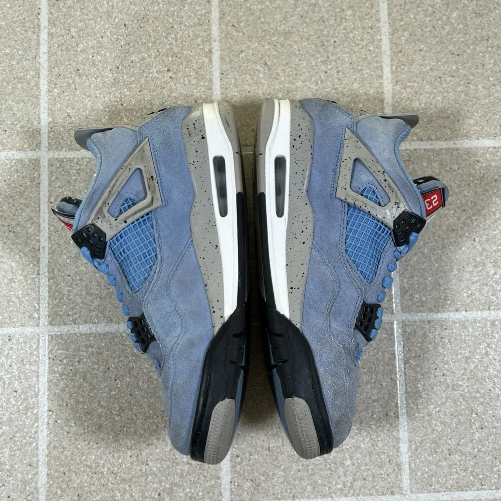 Nike Air Jordan 4 Retro 'University Blue' CT8527-400 Size 8 Mens